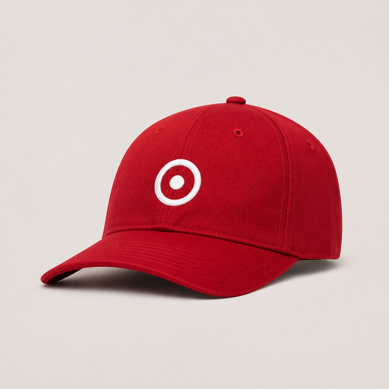 Illustrative red supporter cap